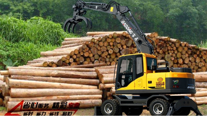 寶鼎95新款抓木機(jī)